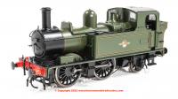 7S-006-027U Dapol 14xx Class Steam Loco - unnumbered - BR Lined Green with Late Crest